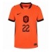 Nederland Denzel Dumfries #22 Thuis tenue Dames WK 2026 Korte Mouw