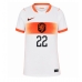Nederland Denzel Dumfries #22 Uit tenue Dames WK 2026 Korte Mouw