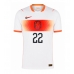 Nederland Denzel Dumfries #22 Uit tenue WK 2026 Korte Mouw