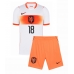 Nederland Donyell Malen #18 Uit tenue Kids WK 2026 Korte Mouw (+ Korte broeken)