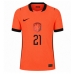 Nederland Frenkie de Jong #21 Thuis tenue WK 2026 Korte Mouw