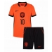 Nederland Memphis Depay #10 Thuis tenue Kids WK 2026 Korte Mouw (+ Korte broeken)