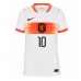 Nederland Memphis Depay #10 Uit tenue Dames WK 2026 Korte Mouw