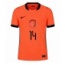 Nederland Tijjani Reijnders #14 Thuis tenue WK 2026 Korte Mouw