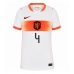 Nederland Virgil van Dijk #4 Uit tenue Dames WK 2026 Korte Mouw