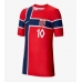 Noorwegen Martin Odegaard #10 Thuis tenue Dames WK 2026 Korte Mouw