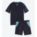 Olympique de Marseille Uit tenue Kids 2026-27 Korte Mouw (+ Korte broeken)