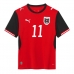 Oostenrijk Konrad Laimer #20 Thuis tenue WK 2026 Korte Mouw
