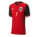 Oostenrijk Marko Arnautovic #7 Thuis tenue Dames WK 2026 Korte Mouw