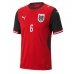 Oostenrijk Nicolas Seiwald #6 Thuis tenue Kids WK 2026 Korte Mouw (+ Korte broeken)