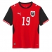 Oostenrijk Nicolas Seiwald #6 Thuis tenue WK 2026 Korte Mouw