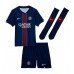 Paris Saint-Germain Joao Neves #87 Thuis tenue Kids 2025-26 Korte Mouw (+ Korte broeken)