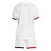 Paris Saint-Germain Uit tenue Kids 2024-25 Korte Mouw (+ Korte broeken)