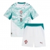 Portugal Bruno Fernandes #8 Uit tenue Kids WK 2026 Korte Mouw (+ Korte broeken)