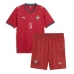 Portugal Diogo Dalot #5 Thuis tenue Kids WK 2026 Korte Mouw (+ Korte broeken)