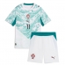 Portugal Joao Felix #11 Uit tenue Kids WK 2026 Korte Mouw (+ Korte broeken)