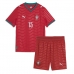 Portugal Joao Neves #15 Thuis tenue Kids WK 2026 Korte Mouw (+ Korte broeken)