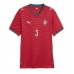 Portugal Ruben Dias #3 Thuis tenue Dames WK 2026 Korte Mouw