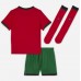 Portugal Thuis tenue Kids EK 2024 Korte Mouw (+ Korte broeken)