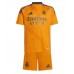 Real Madrid Aurelien Tchouameni #14 Uit tenue Kids 2024-25 Korte Mouw (+ Korte broeken)
