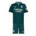 Real Madrid Yan Diomande #25 Uit tenue Kids 2026-27 Korte Mouw (+ Korte broeken)