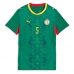 Senegal Idrissa Gueye #5 Uit tenue Dames WK 2026 Korte Mouw