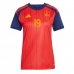 Spanje Lamine Yamal #19 Thuis tenue Dames WK 2026 Korte Mouw