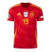 Spanje Lamine Yamal #19 Thuis tenue EK 2024 Korte Mouw