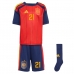 Spanje Mikel Oyarzabal #21 Thuis tenue Kids WK 2026 Korte Mouw (+ Korte broeken)