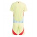 Spanje Uit tenue Kids EK 2024 Korte Mouw (+ Korte broeken)