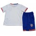 Verenigde Staten Thuis tenue Kids Copa America 2024 Korte Mouw (+ Korte broeken)