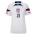 Verenigde Staten Timothy Weah #21 Thuis tenue Dames WK 2022 Korte Mouw
