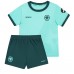Wolves Jorgen Strand Larsen #9 Uit tenue Kids 2025-26 Korte Mouw (+ Korte broeken)