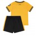 Wolves Thuis tenue Kids 2024-25 Korte Mouw (+ Korte broeken)