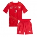 Zwitserland Zeki Amdouni #23 Thuis tenue Kids WK 2026 Korte Mouw (+ Korte broeken)